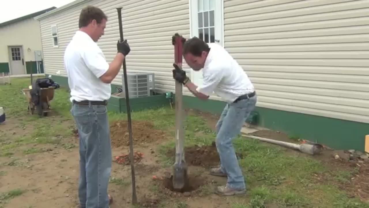 Step 2: Step 2: Dig the Post Holes
