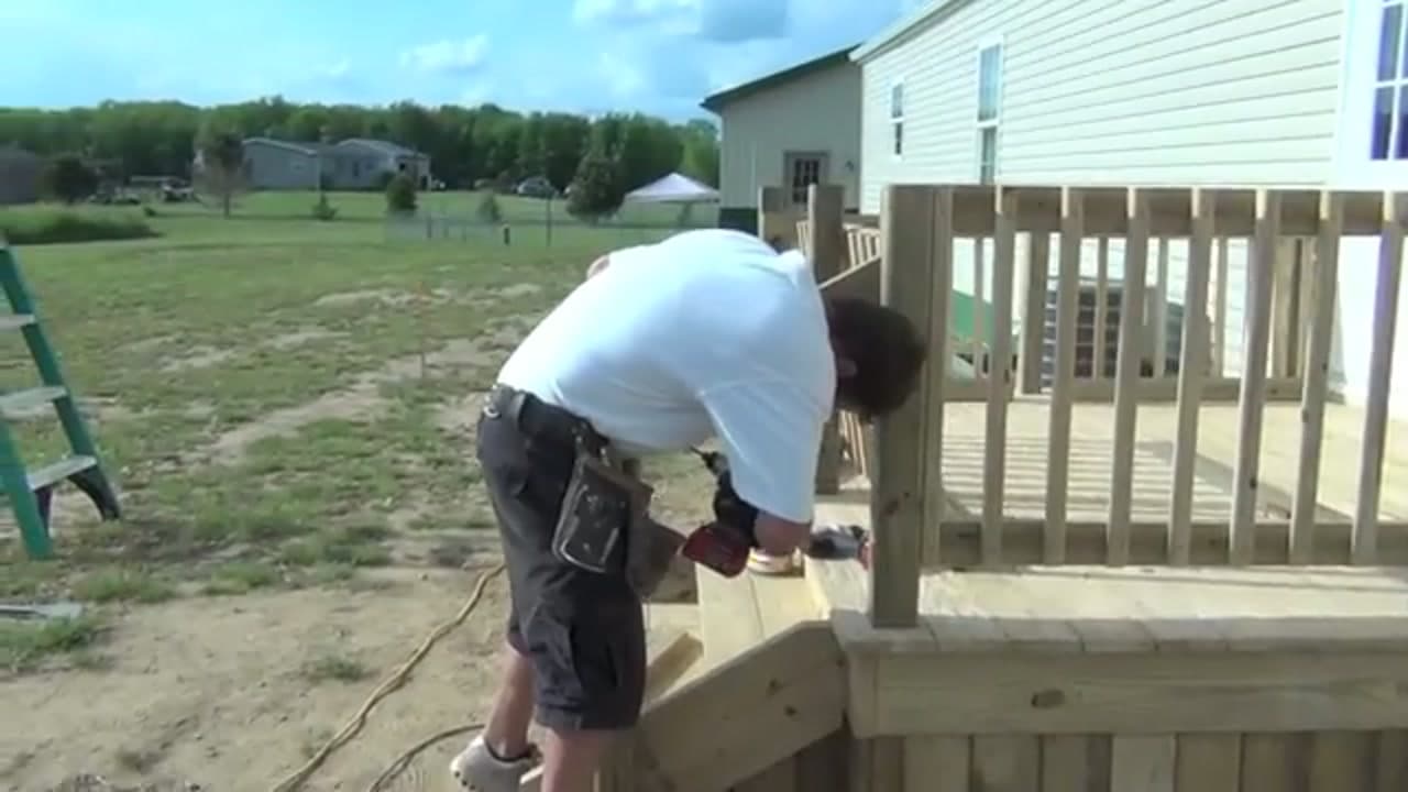 Step 8: Step 8: Build the Steps and Railings