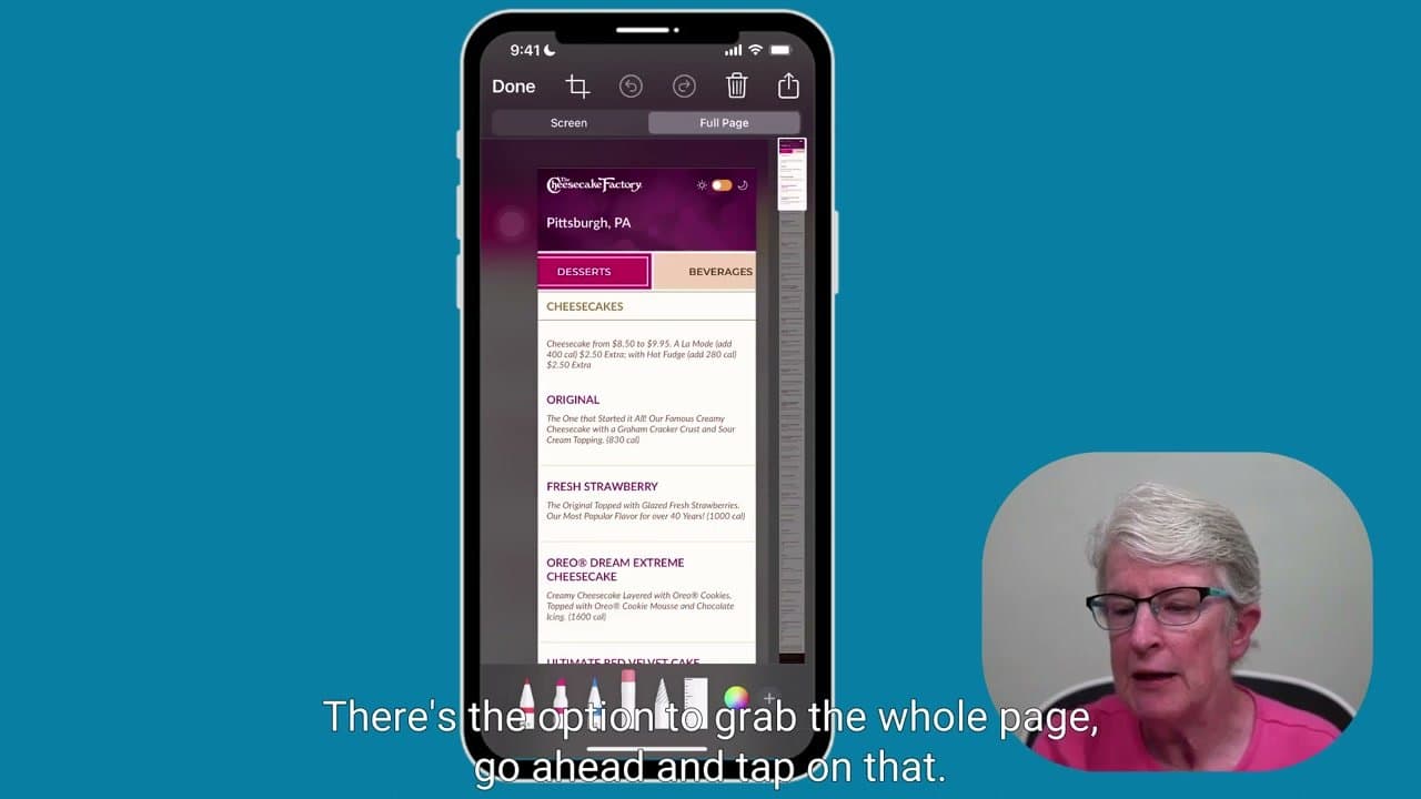 Step 3: Tap the Preview Thumbnail