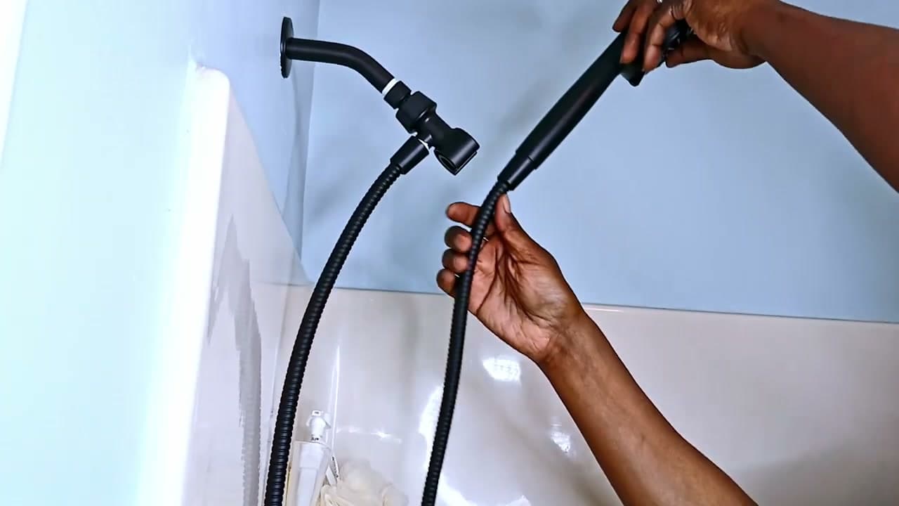 The finished result: How to Replace a Shower Head in 7 Steps