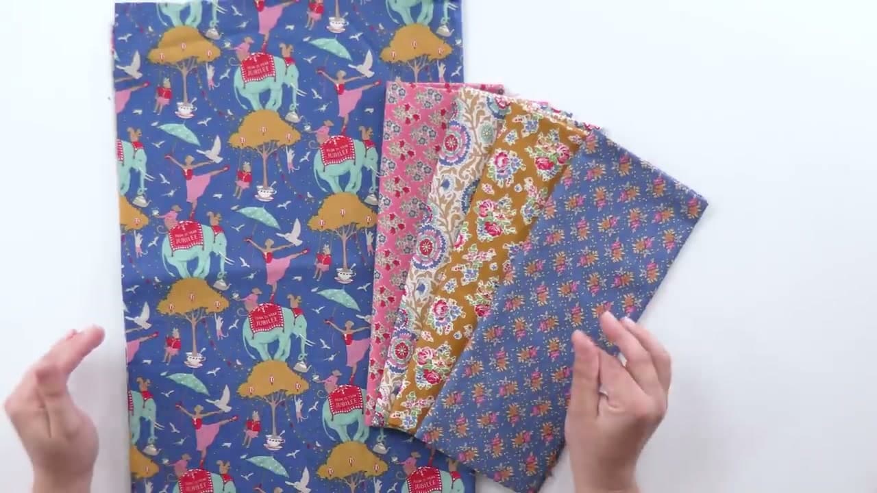 Step 2: Pull Coordinating Prints from the Same Collection