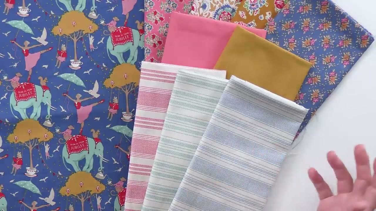 Step 4: Add Tilda Basics for Print Variety Without Chaos