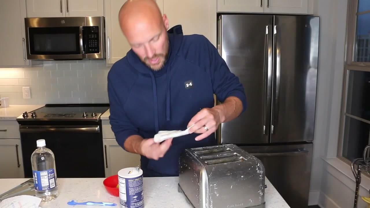 The finished result: How to Clean a Toaster (7 Steps to Like New)