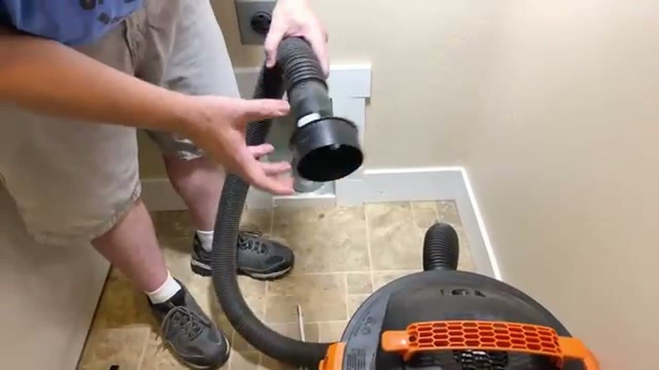 Step 6: Clean the Flex Hose and the Dryer Itself