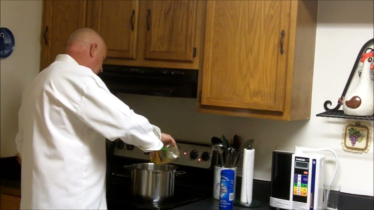 Step 3: Add Olive Oil