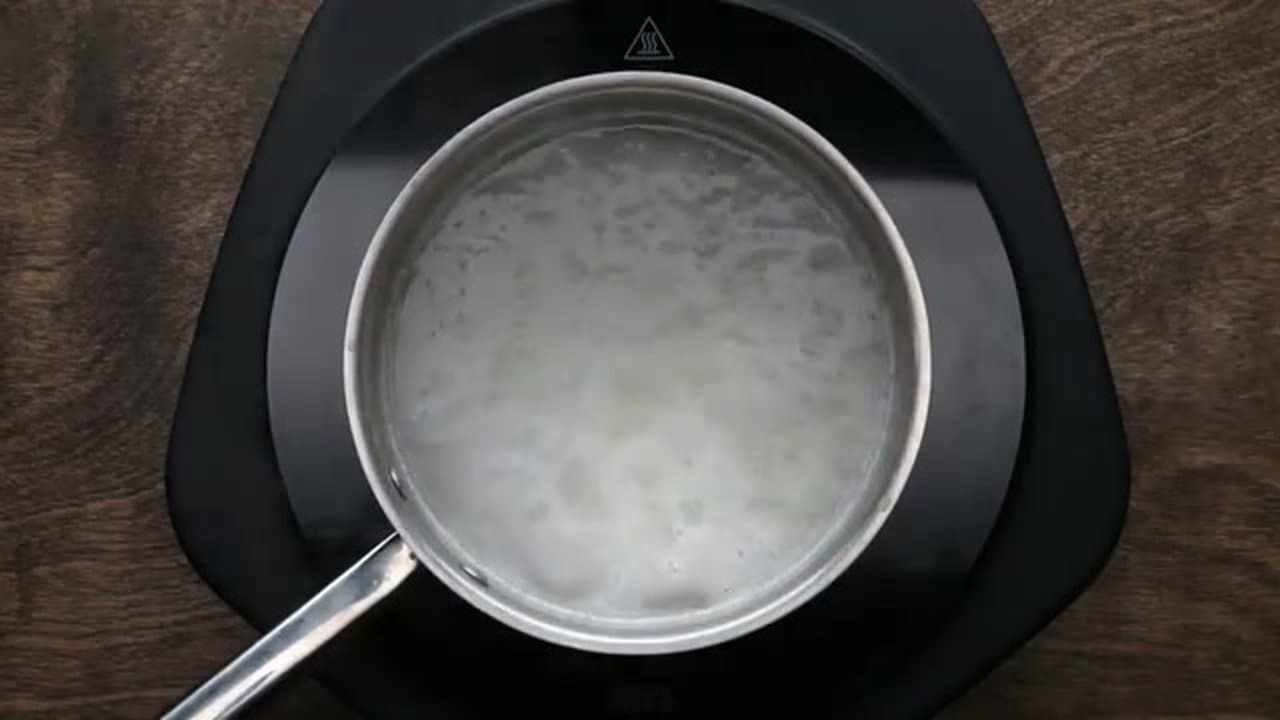 Step 4: Bring to a Boil and Stir Once