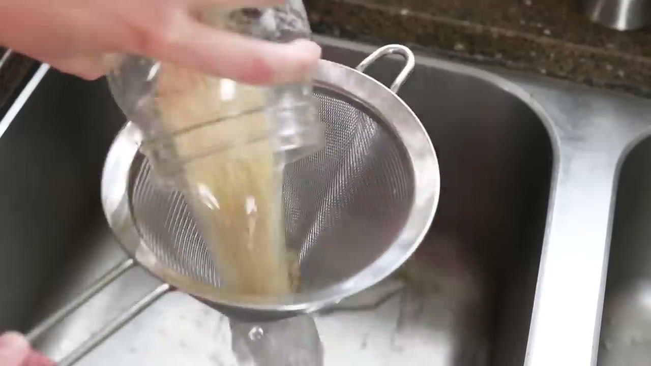 Step 1: Step 1: Rinse the quinoa