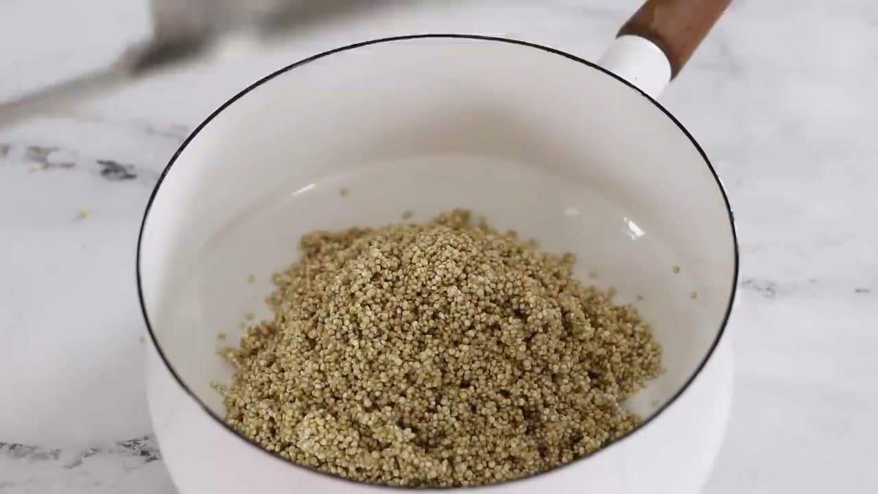 Step 2: Step 2: Combine quinoa and water in a saucepan