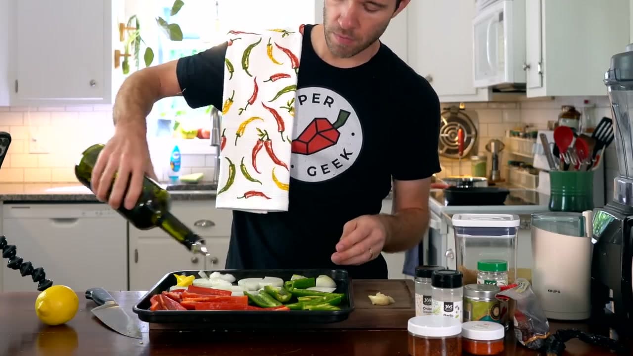 Step 4: Step 4: Roast the Vegetables Until Blistered