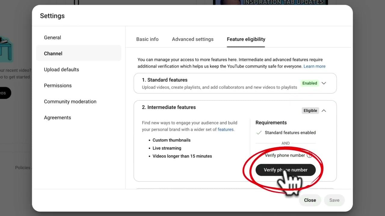 Step 4: Step 4: Verify Your Phone to Unlock Intermediate Features