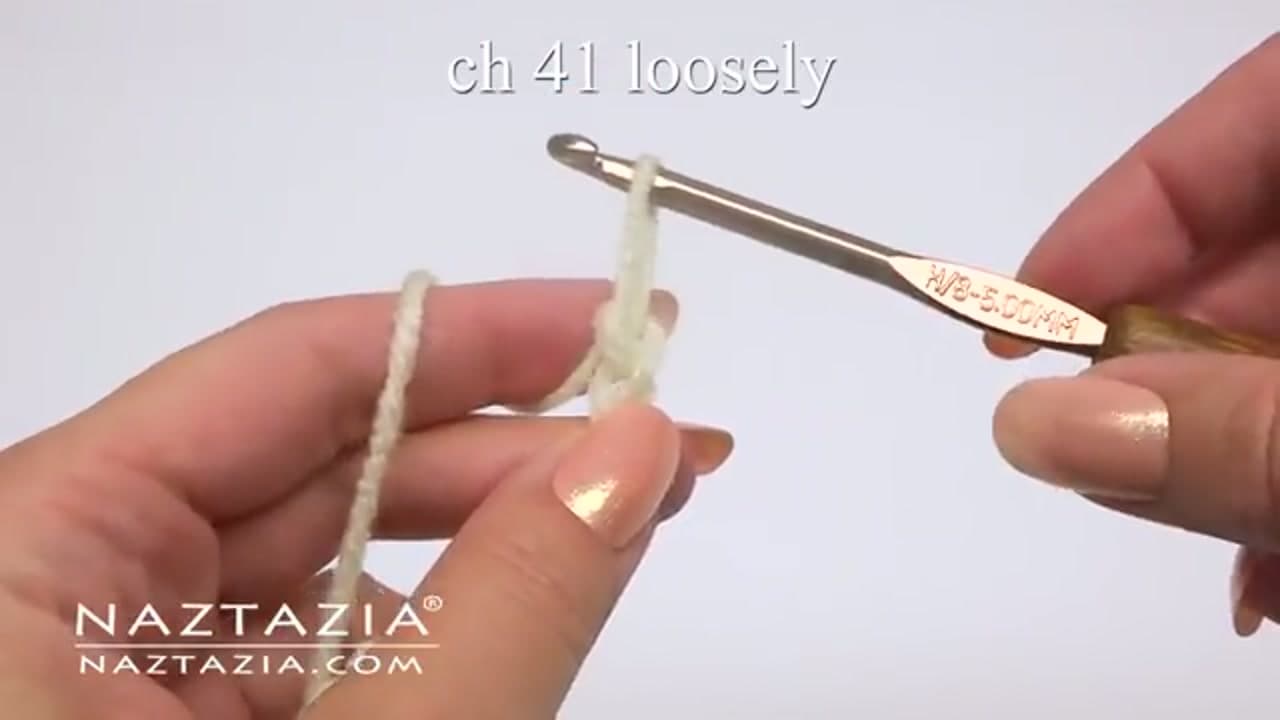 Step 1: Step 1: Chain 41 Loosely