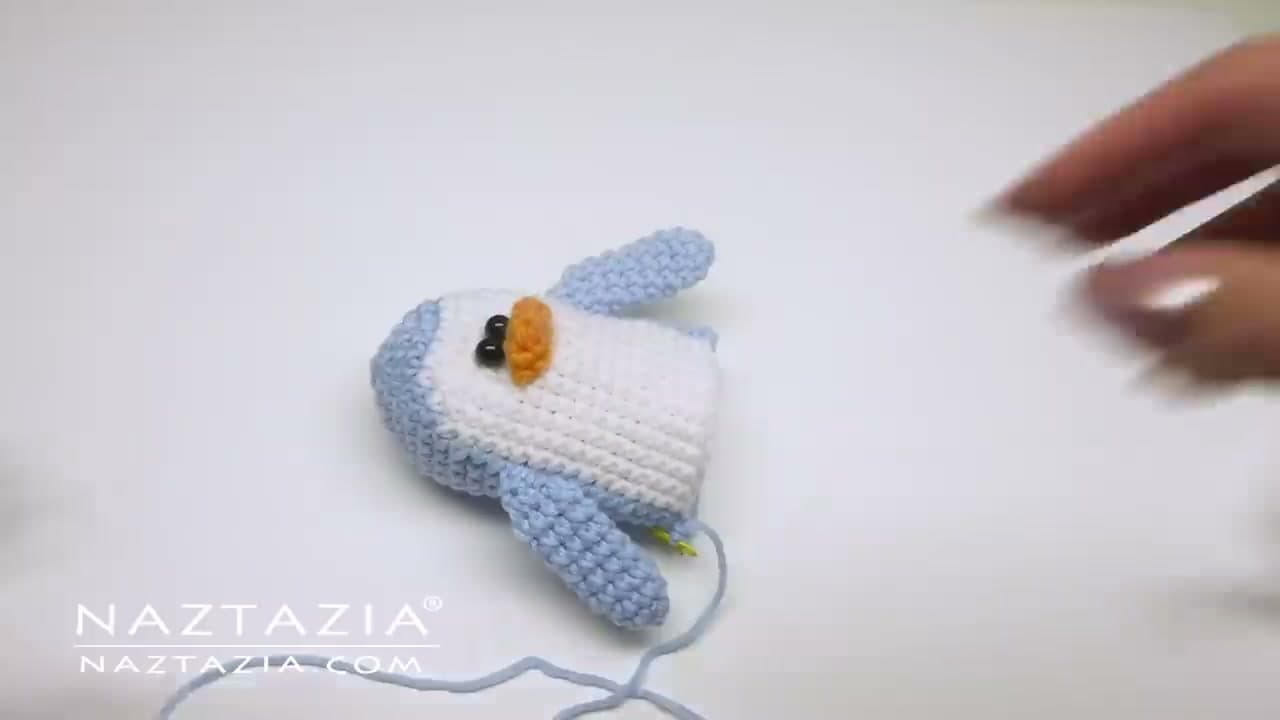 The finished result: How to Crochet a Penguin (Amigurumi Pattern, Step by Step)