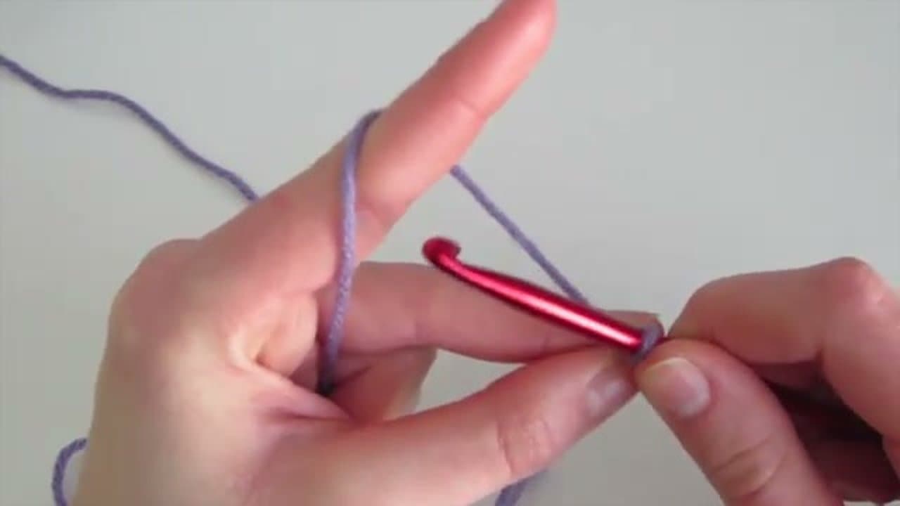 Step 3: Hold the Hook and Yarn