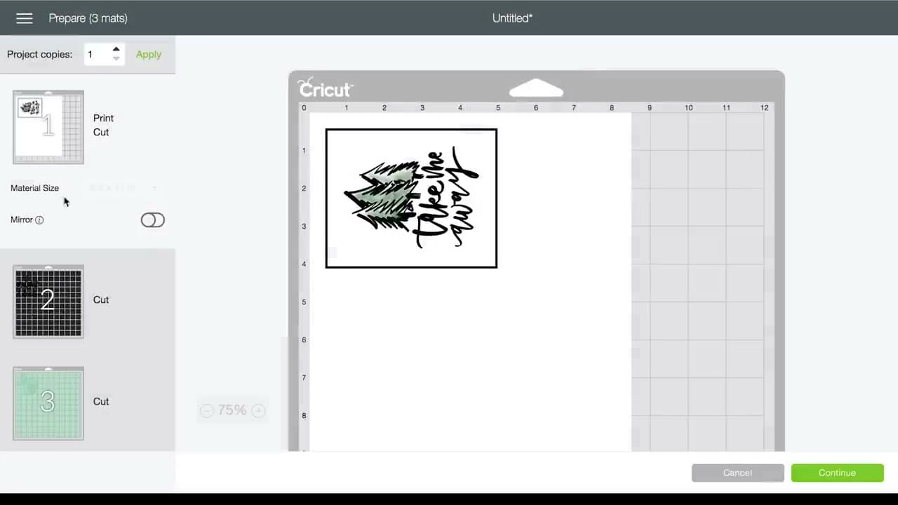 Step 10: Step 10: Click Make It and Cut