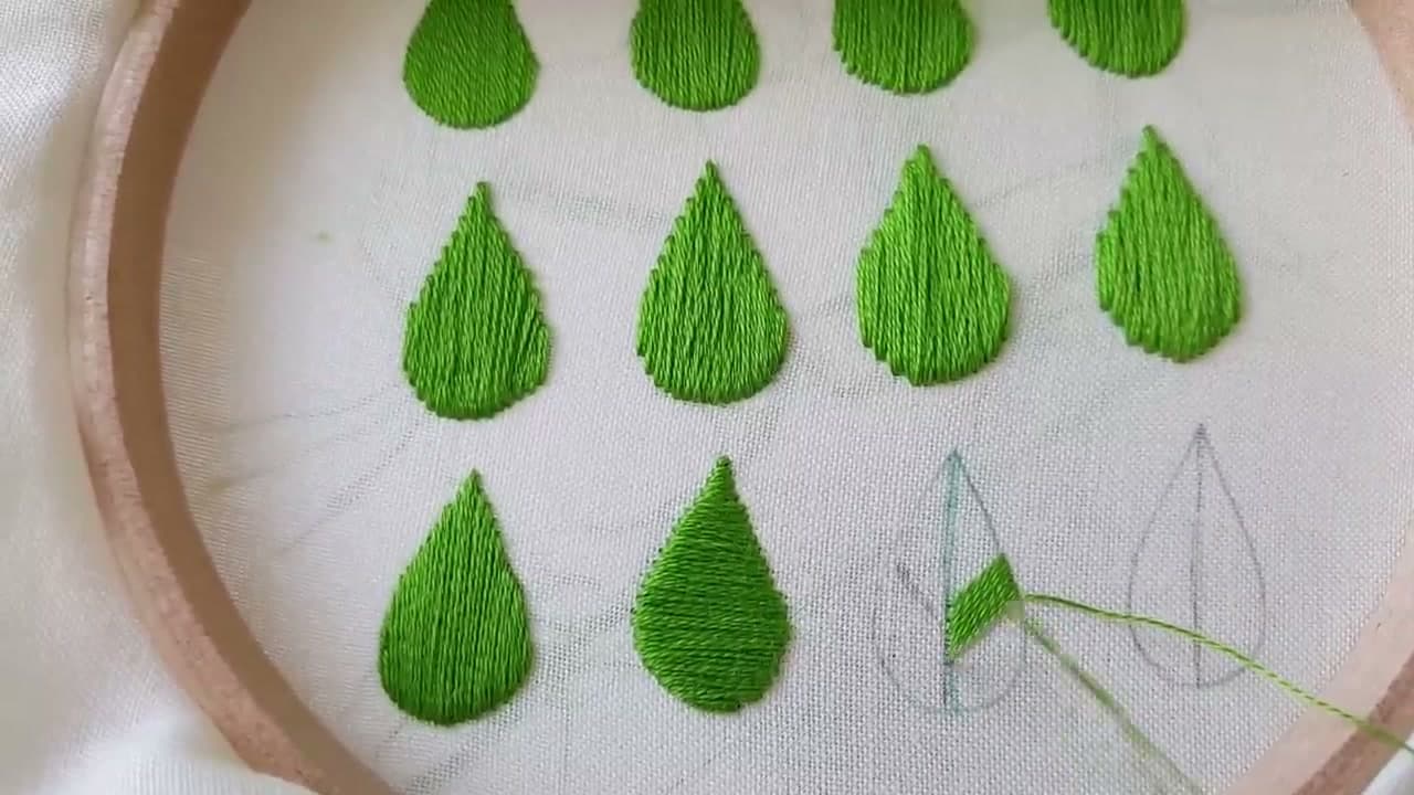 Step 4: Step 4: Fill Outward with Parallel Stitches