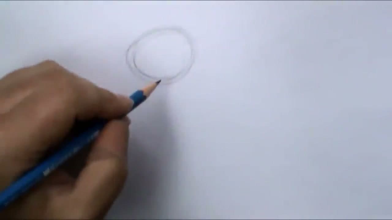 Step 1: Step 1: Sketch a Loose Head Circle Using Gesture Drawing