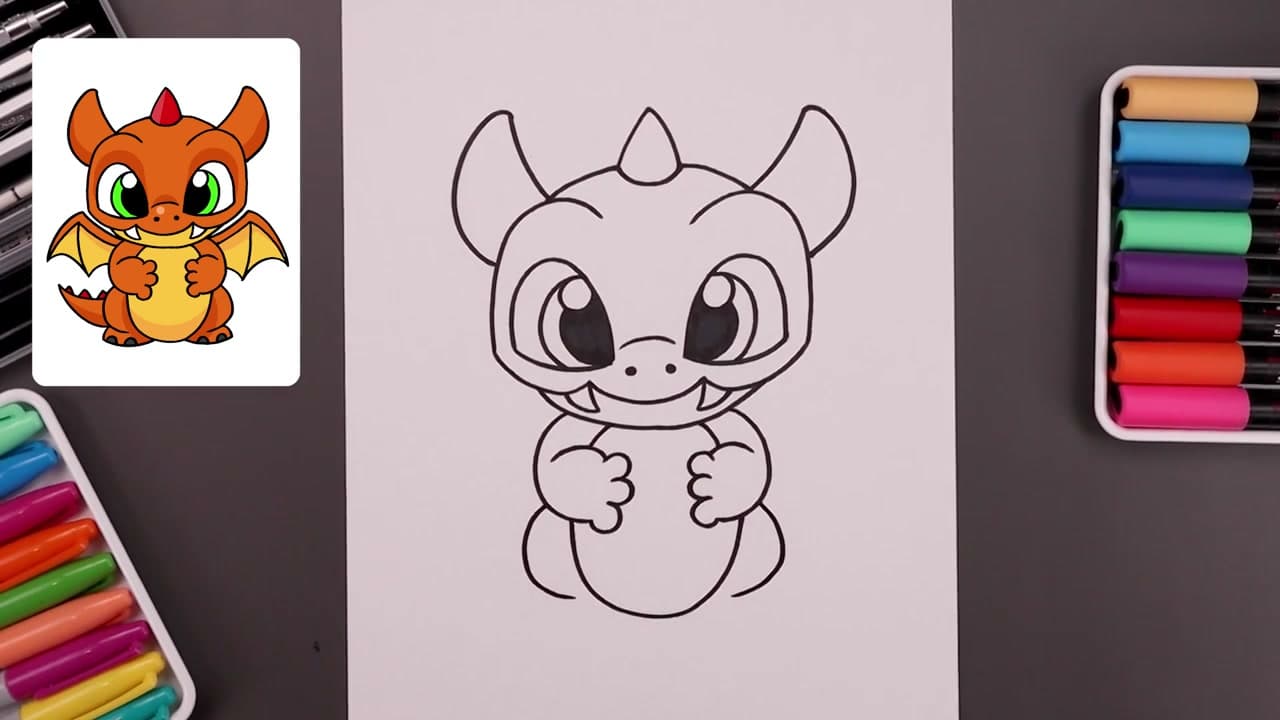 Step 6: Step 6: Draw the Body, Legs, and Feet
