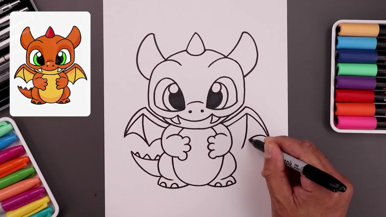 Step 7: Step 7: Add the Spiked Tail and Wings