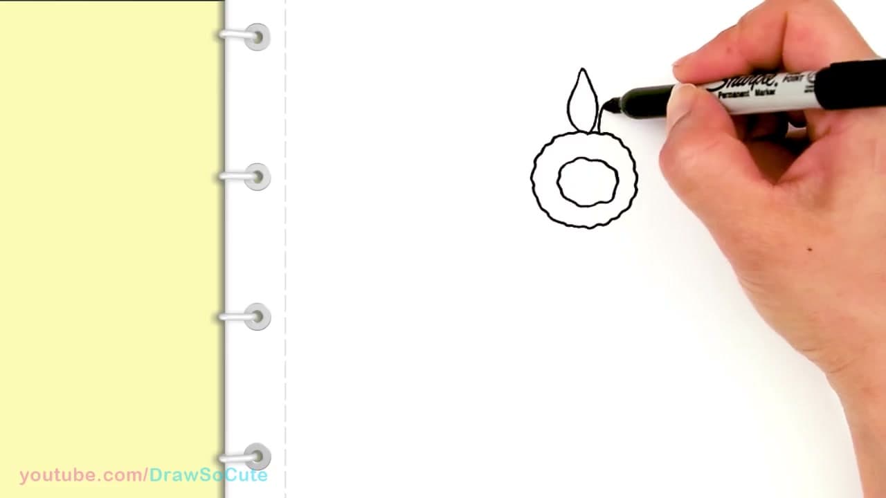 Step 2: Add the First Ring of Pointed Petals