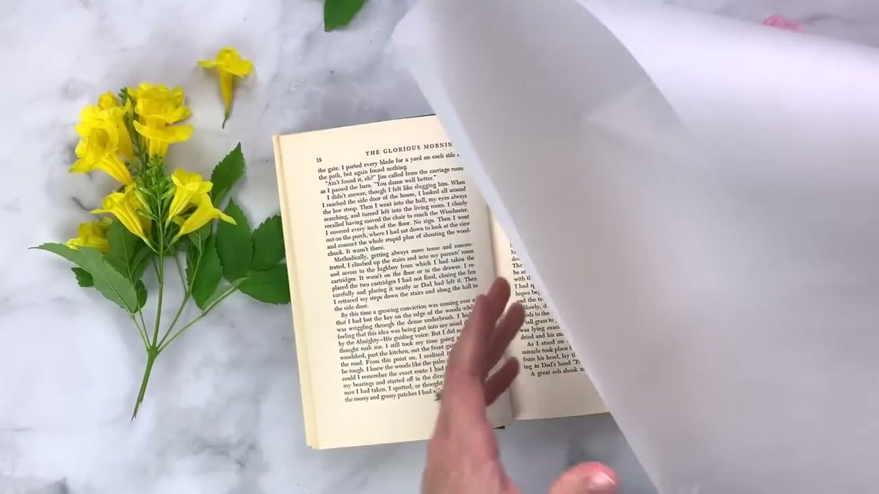 Step 2: Step 2: Book Press Method (the Classic)