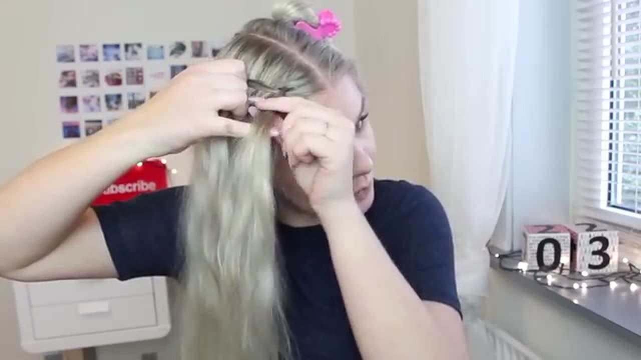 Step 3: Pick Up Three Starting Strands