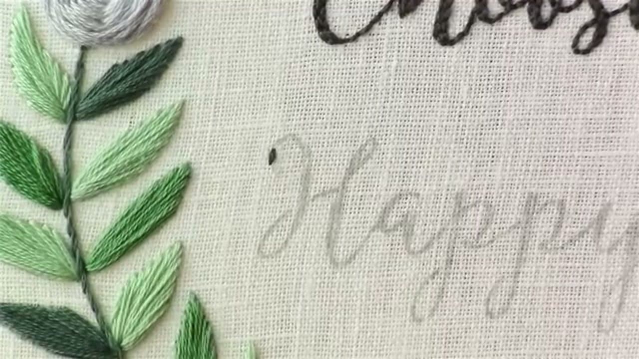 Step 2: Backstitch the Thin Curved Parts