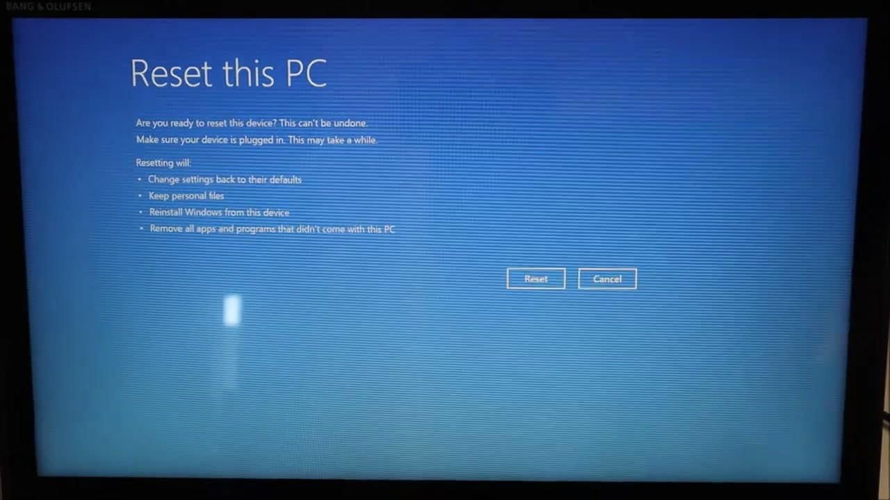 Step 1: Step 1: Back Up Your Files Before You Reset
