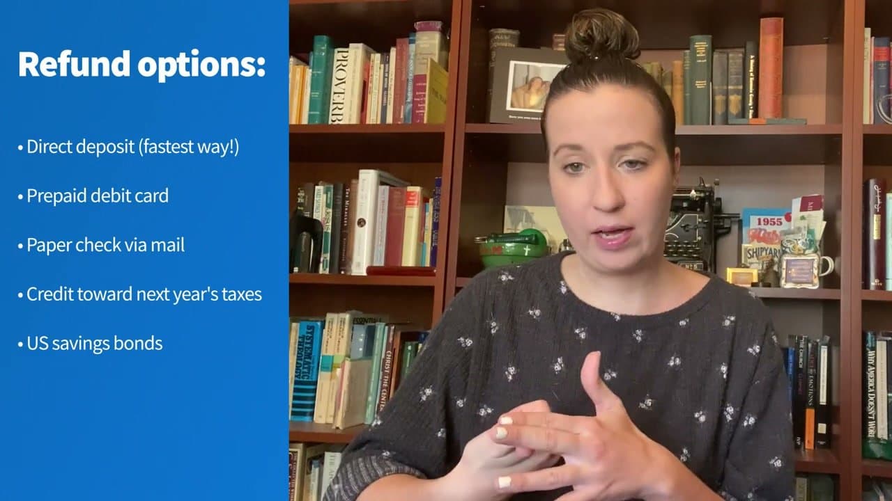 Step 6: Step 6: Pick How You Want Your Refund