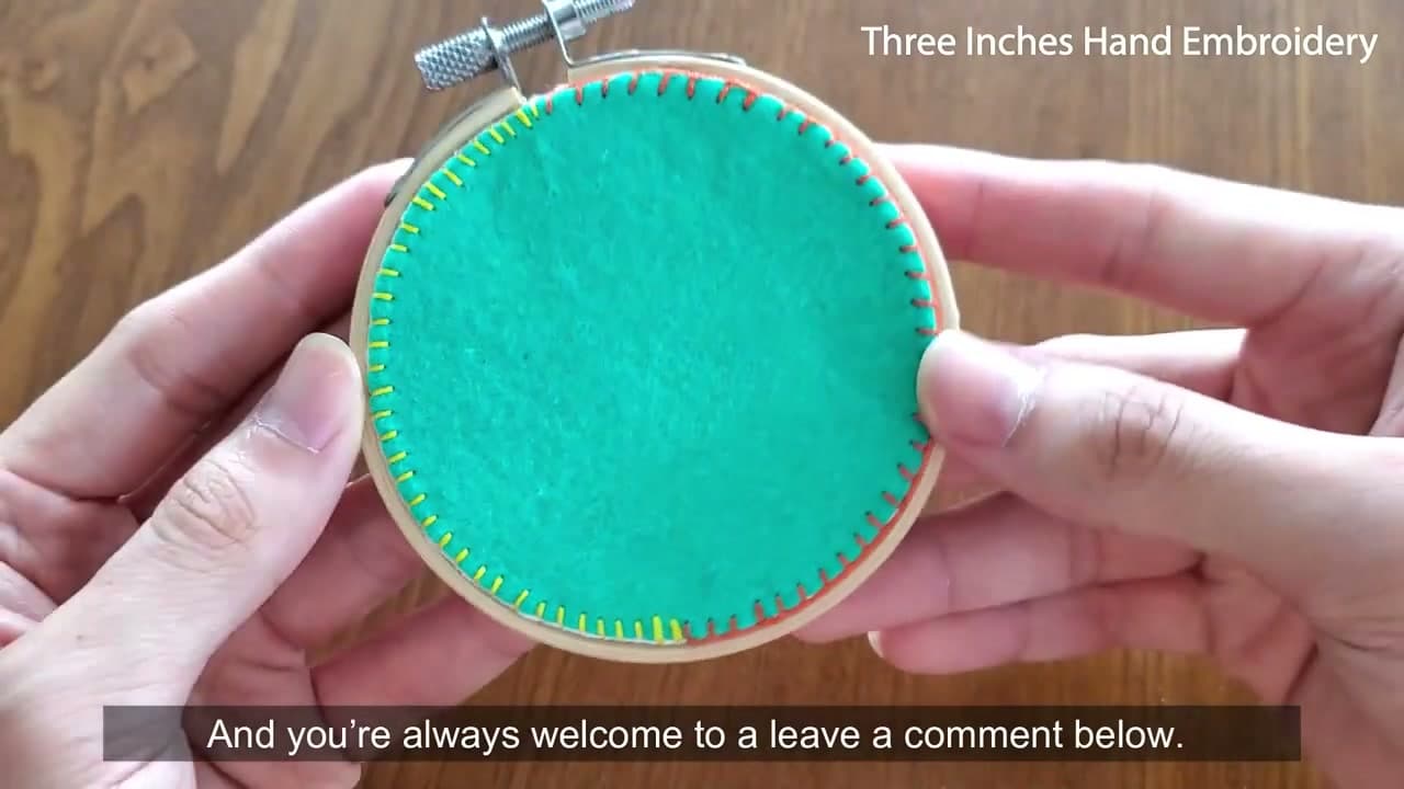 How to Finish an Embroidery Hoop (4 Backing Methods)