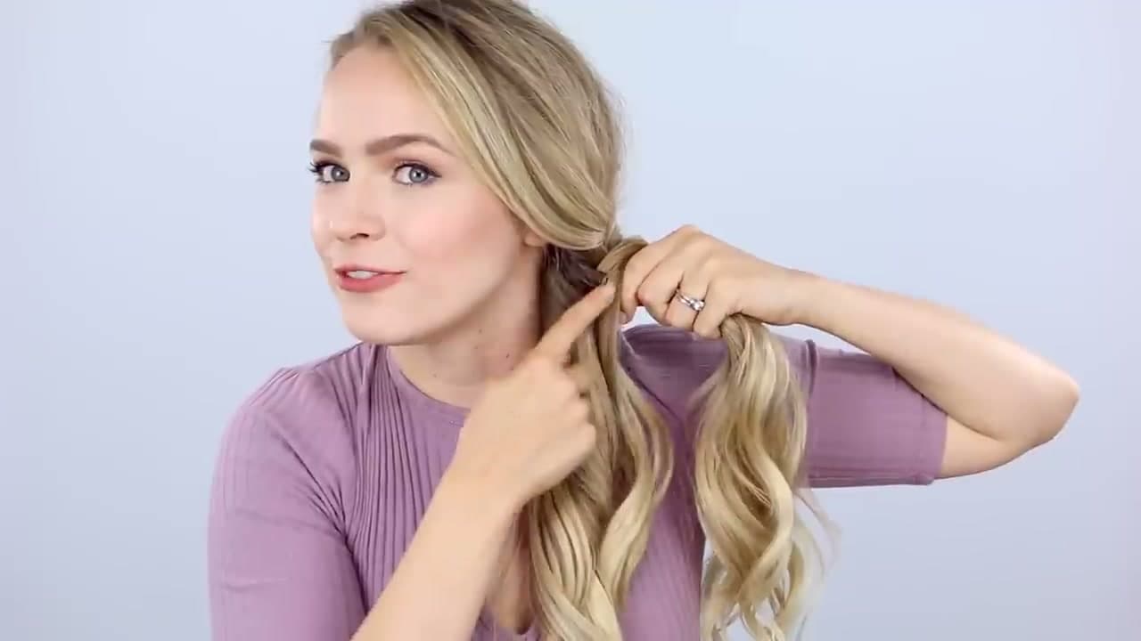 The finished result: How to Do a Fishtail Braid - Step by Step for Beginners