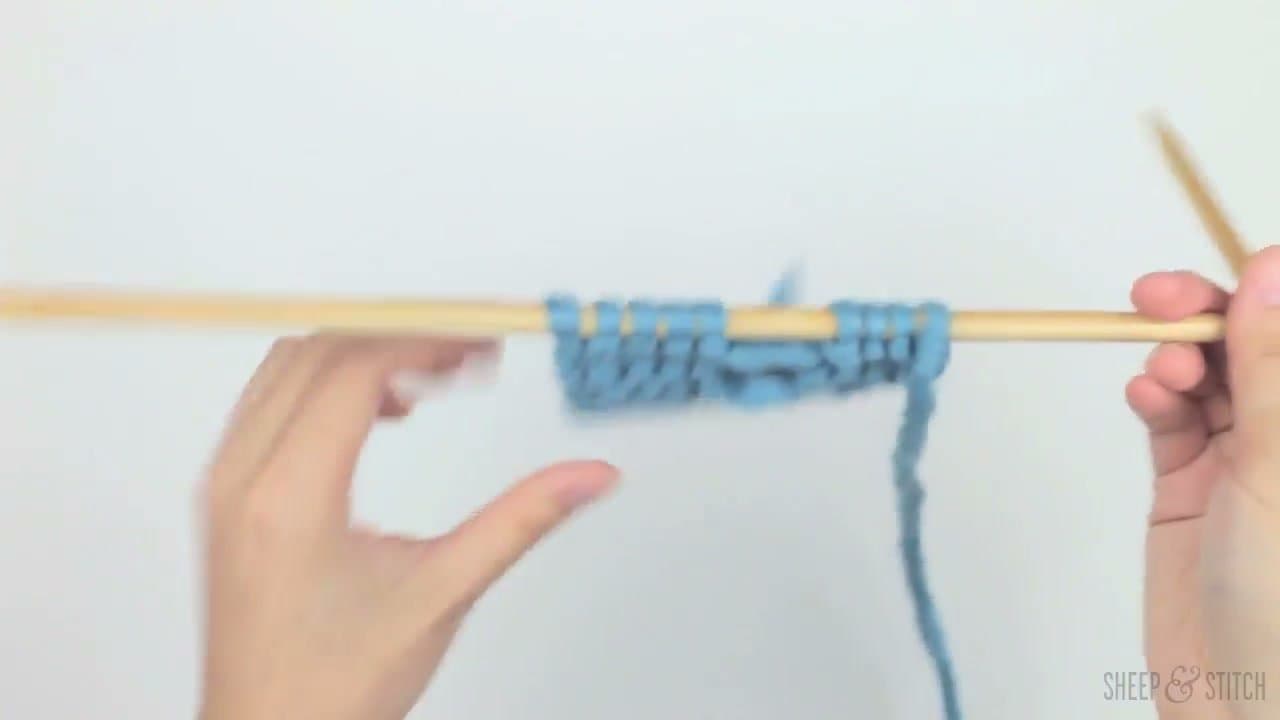 The finished result: How to Fix a Dropped Knitting Stitch: 7 Step Rescue Tutorial