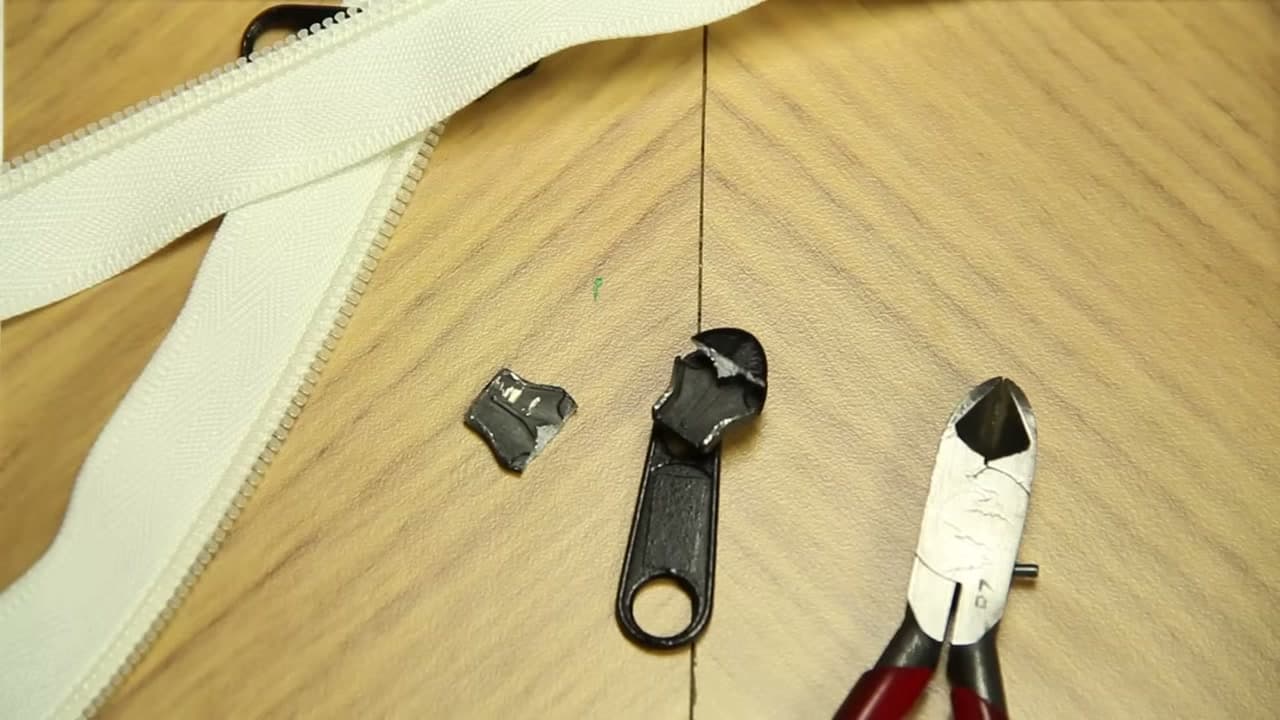 Step 2: Get Your Parts Together - How to Fix a Zipper That Came Off the Track