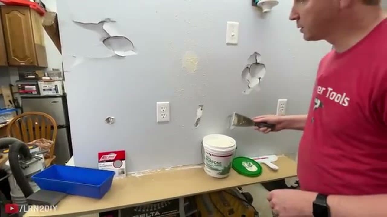 Step 3: Patch Fist-Size Holes with a Mesh Patch