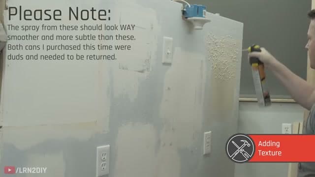 The finished result: How to Fix Holes in Drywall - 4 Easy Methods