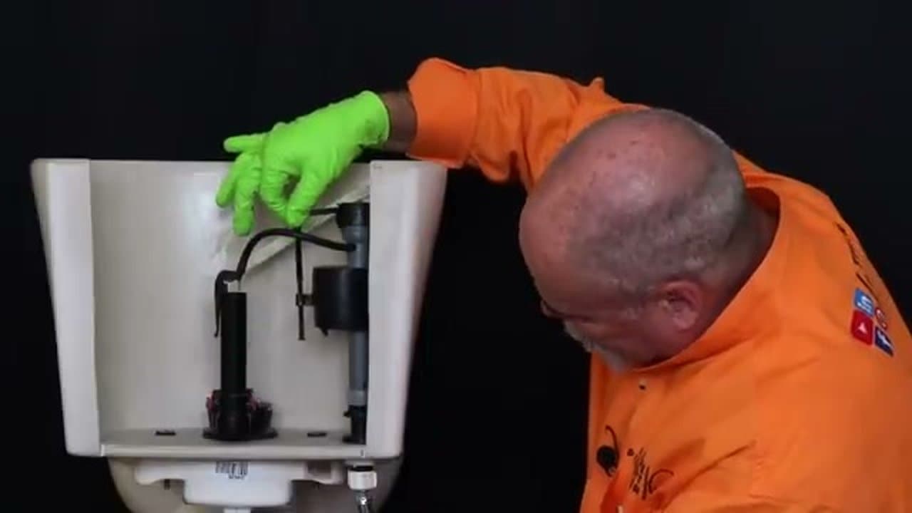 The finished result: How to Fix a Running Toilet