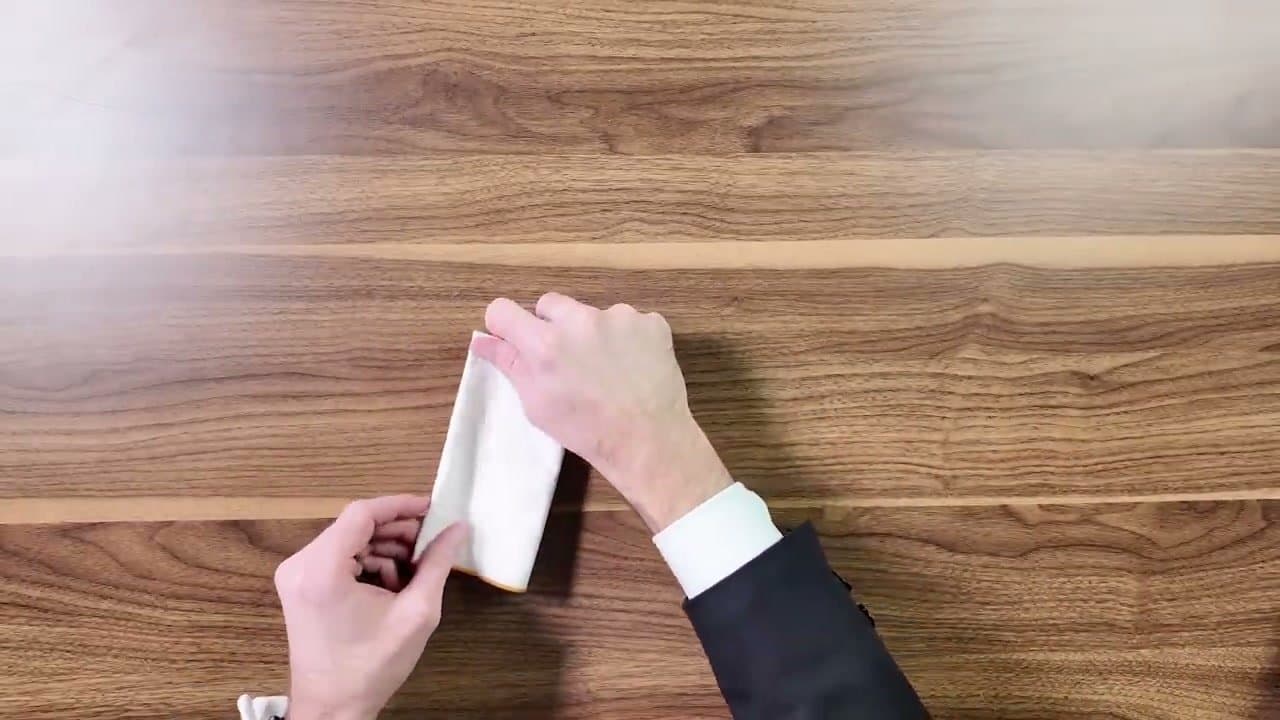 Step 2: Step 2: Fold the Presidential