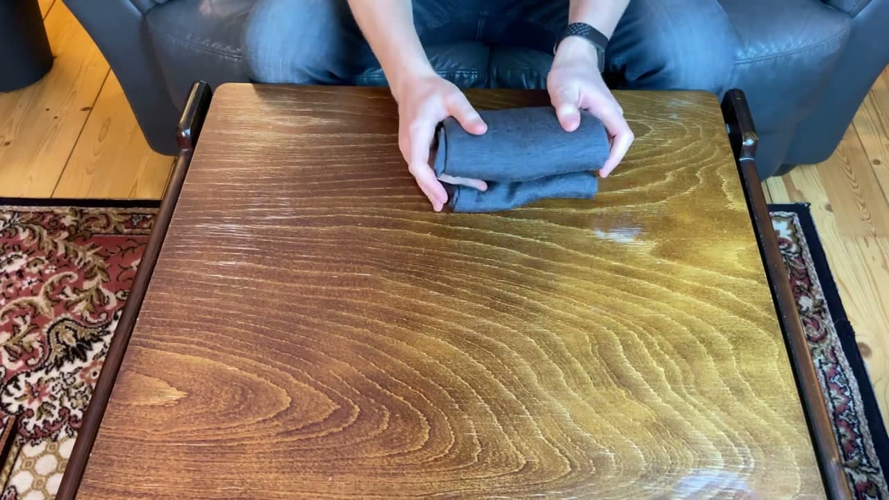 The finished result: How to Fold a Sweater: 3 Methods for Drawers, Shelves, and Hangers