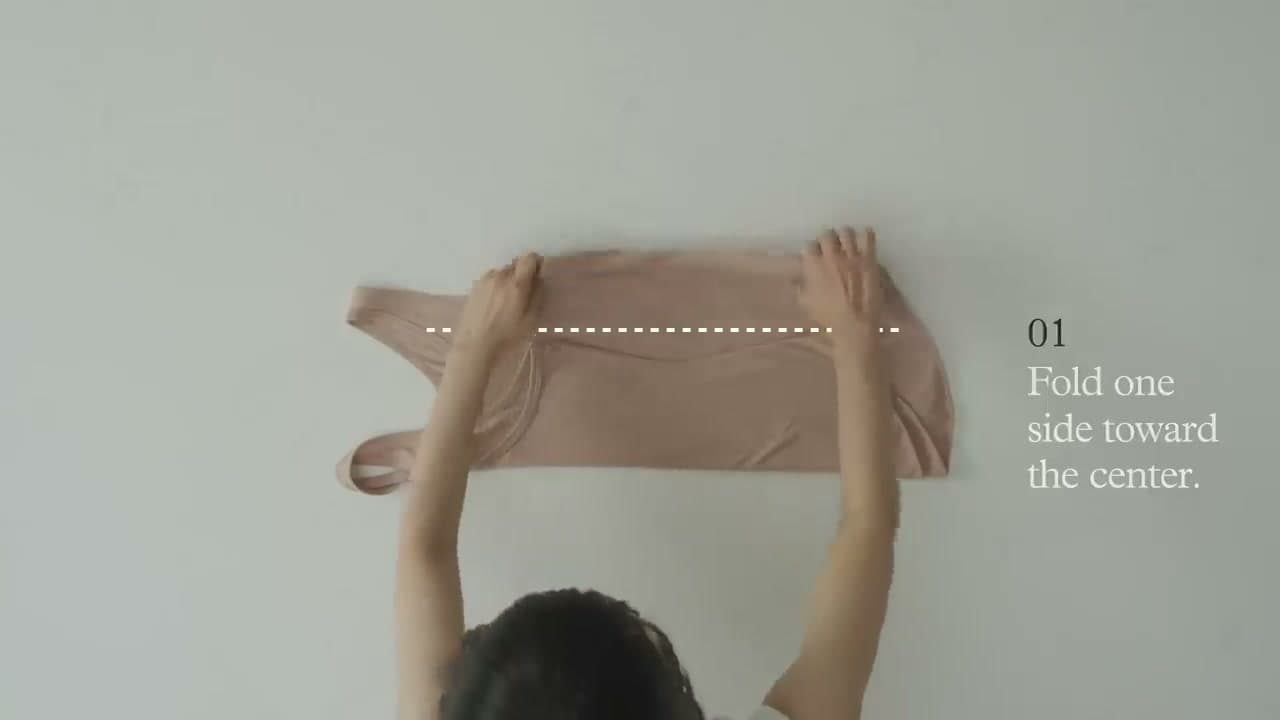 Step 2: Step 2: Fold One Side Toward the Center