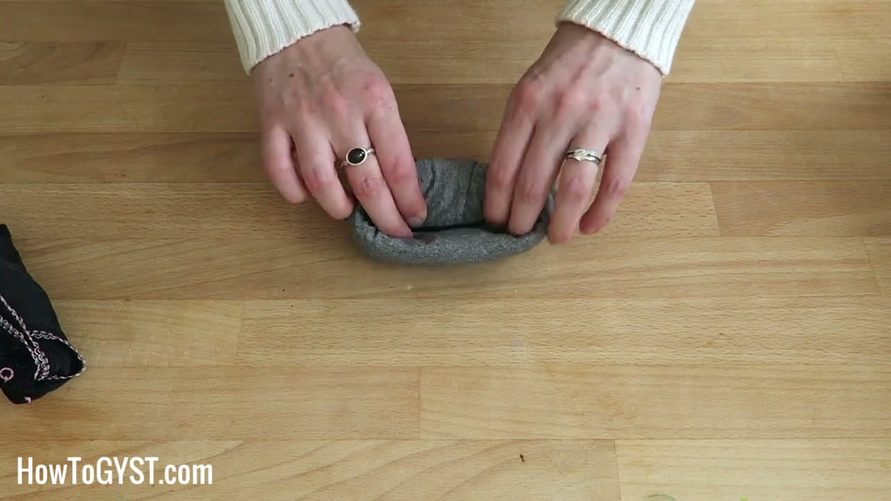 Step 7: Step 7: Roll boxer briefs and tuck