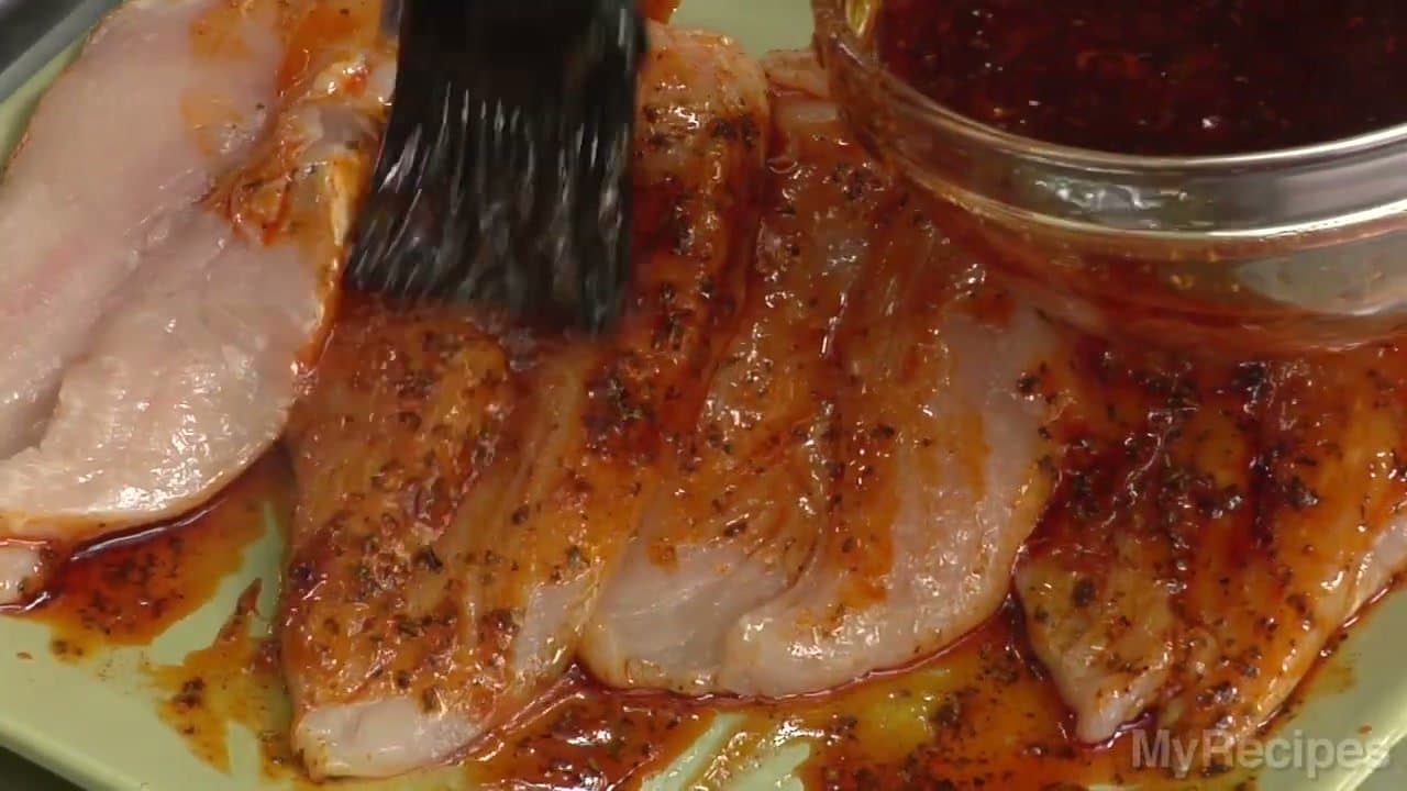 Step 3: Brush Marinade on Both Sides