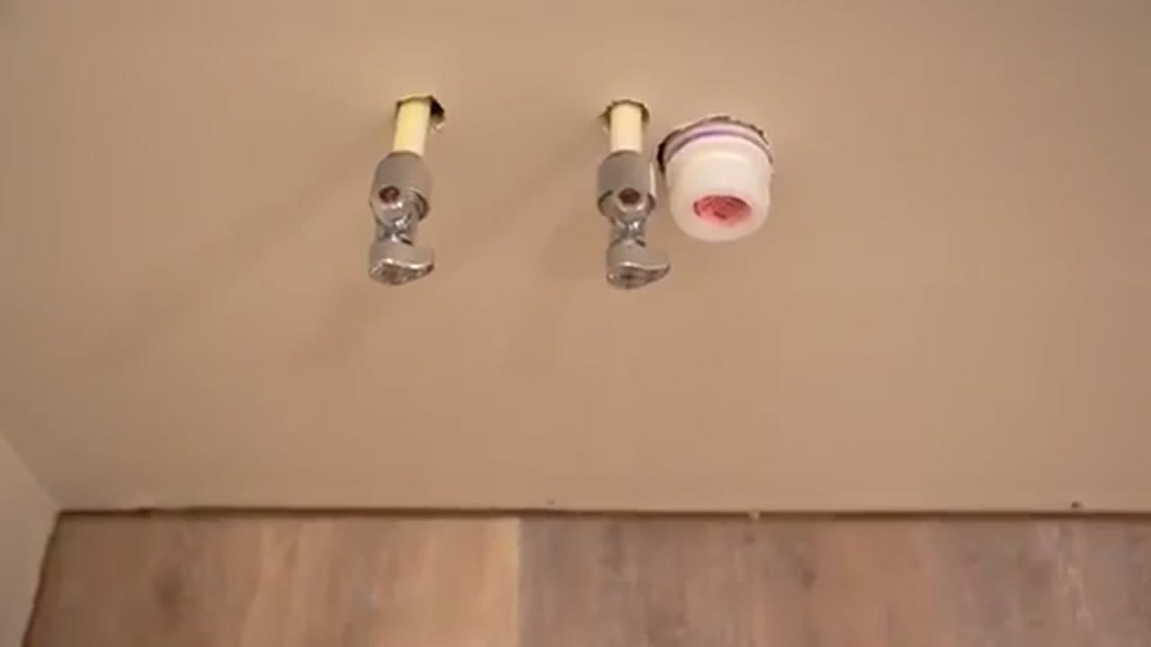 Step 2: Step 2: Fit the trap adapter and check the valves