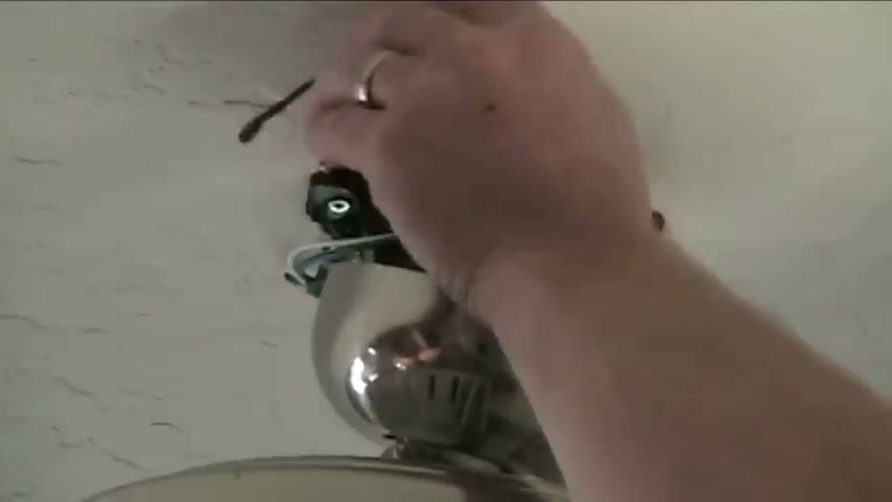 Step 7: Tuck the Canopy Wiring and Secure It