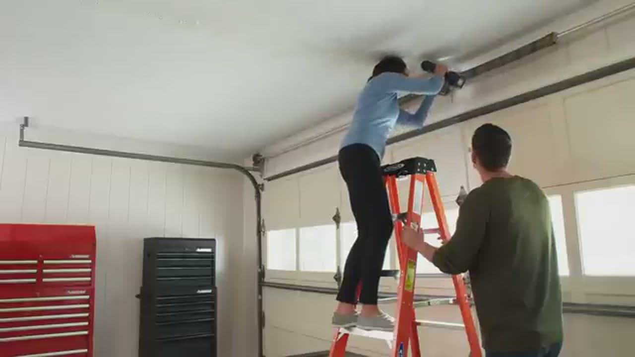 Step 4: Hang the Motor Unit From the Ceiling