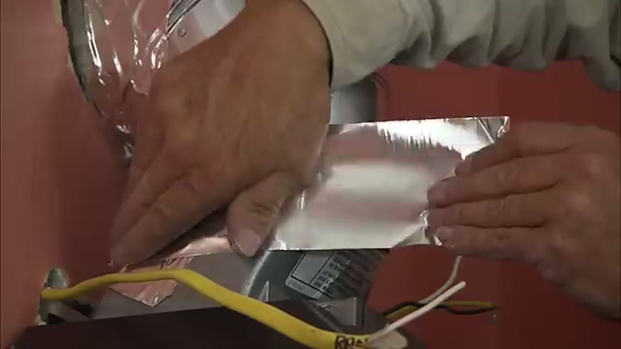 Step 7: Step 7: Seal the Duct Seams with Foil Tape