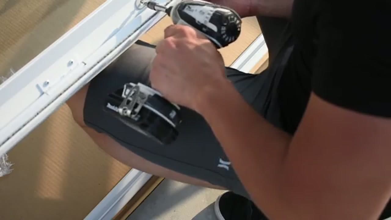 Step 2: Step 2: Attach the Hinge Rail