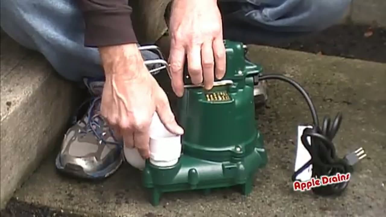 Step 2: Thread the PVC Adapter onto the Pump