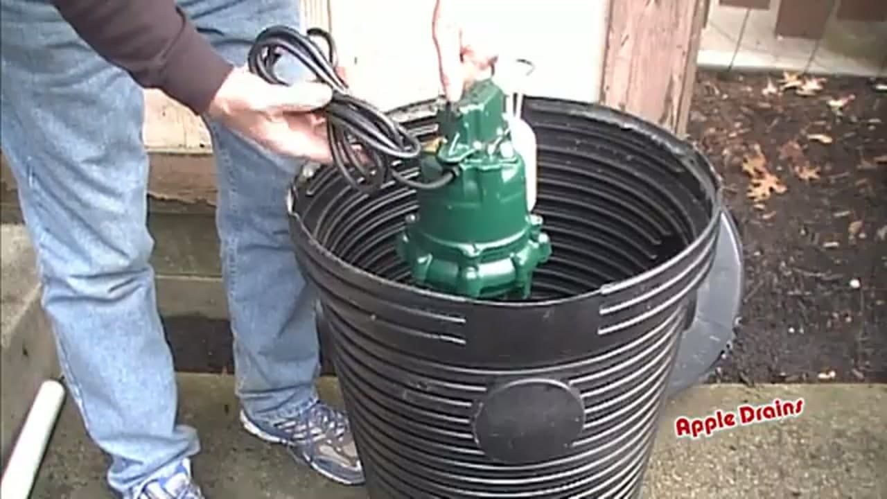 Step 5: Set the Pump in the Basin