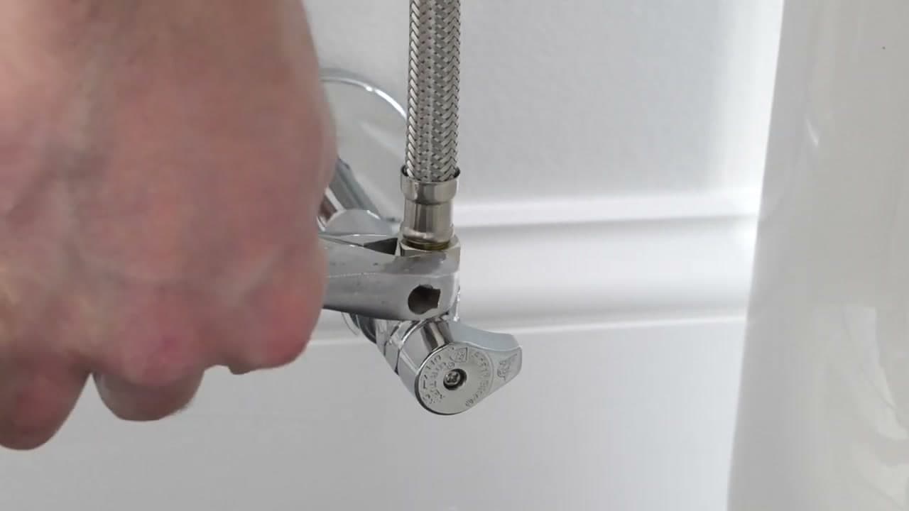 Step 6: Step 6: Install the Tank and Connect the Supply Line