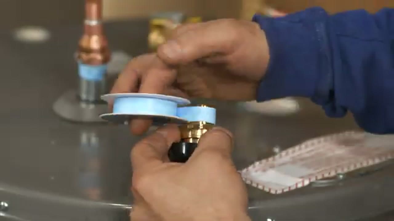 Step 4: Step 4: Wrap the Fittings with Teflon Tape