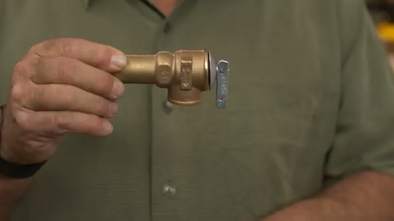 Step 7: Step 7: Install the T&P Relief Valve and Discharge Pipe